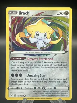 Jirachi 119/185 Pokemon Vivid Voltage Amazing Holo Rare - Image 2