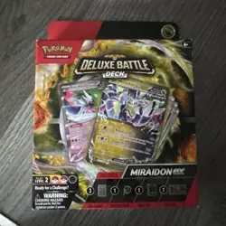 Pokemon TCG: Miraidon ex Deluxe Battle Deck : New and Sealed - Image 1