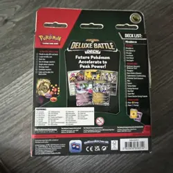 Pokemon TCG: Miraidon ex Deluxe Battle Deck : New and Sealed - Image 2