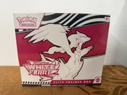Pokemon TCG Scarlet Violet White Flare Elite Trainer Box ETB New Sealed Promo - Image 1