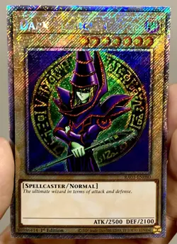 Yugioh Dark Magician (LOB Art) RA03-EN080 Platinum Secret Rare NM w/Tracking - Image 1