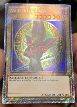 Yugioh Dark Magician (LOB Art) RA03-EN080 Platinum Secret Rare NM w/Tracking - Image 5