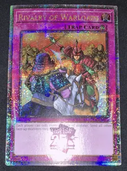 Yugioh Rivalry of Warlords RA03-EN075 Quarter Century Secret Rare 1st NM w/Track - Image 3