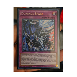 Yu-Gi-Oh! TCG Dominus Spark 1st Ed Foil Konami BLZD-EN077 - Image 1