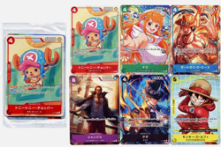 One Piece McDonald's Promo Pack 6 Card Set Japanese p-106 SEALED - Image 1