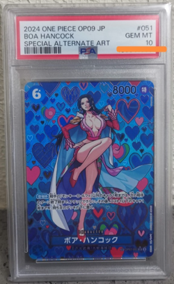 PSA 10 Boa Hancock (SP Alt Art) OP07-051 SR - ONE PIECE Japanese 2024 - Image 1