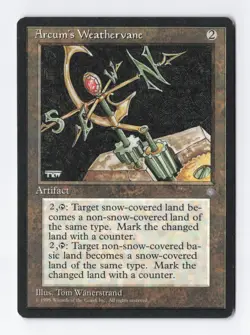 Arcum's Weathervane Uncommon Ice Age Vintage Magic the Gathering MTG Card LP/NM - Image 1
