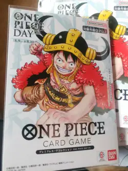 2025 ONE PIECE Premium Card Collection ONE PIECE DAY 25 Japanese Luffy P-110 - Image 1