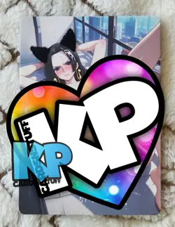 Anime Girl Waifu Card • ST-11 • Beautiful Delicate Moan - Image 2