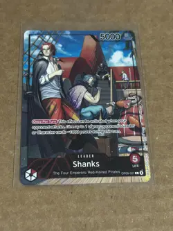 One Piece SHANKS OP09-001 - Promo Card PSA Limited Edition July 2025 Eng NM - Image 1