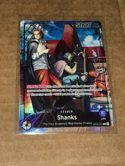 One Piece SHANKS OP09-001 - Promo Card PSA Limited Edition July 2025 Eng NM - Image 3