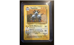 Pokemon TCG Magneton Base Set Holo Unlimited Rare Card 9/102 #9 - Image 1