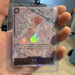 One Piece Nami OP05-086 Alt Art SR Japanese NM Waifu Chase Card 🔥 - Image 1