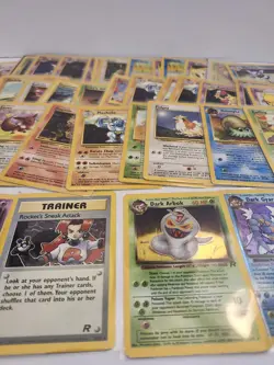 Vintage Pokemon Card Lot WOTC 40+ Cards Prerelease Dark Gyarados Mixed LP-DMG - Image 2