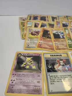 Vintage Pokemon Card Lot WOTC 40+ Cards Prerelease Dark Gyarados Mixed LP-DMG - Image 3