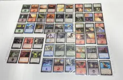 Mixed Magic: The Gathering Trading Card Bundle (9 Card Sheets) - Image 1