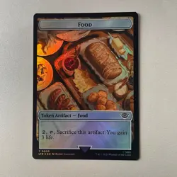 Magic the Gathering LoTR #5/11 Orc Army / Food Foil Token - Image 2