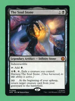 MTG The Soul Stone Mythic Rare Marvel's Spiderman 0066 - Image 1