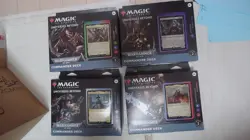 Magic: the Gathering Warhammer 40k Commander Deck Set of 4 Decks Factory Sealed - Image 1