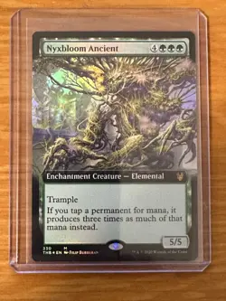 Nyxbloom Ancient - Theros Beyond Death THB - MTG Extended Art Foil - Image 1