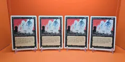 ⚫⚫⚫ (4) 1994 Magic The Gathering ANIMATE DEAD REVISED 3RD EDITION PLAYED⚫⚫1 - Image 1