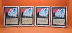 ⚫⚫⚫ (4) 1994 Magic The Gathering ANIMATE DEAD REVISED 3RD EDITION PLAYED⚫⚫2 - Image 1