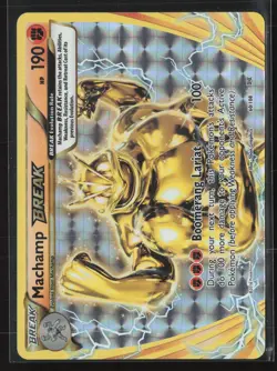 Machamp BREAK Rare BREAK XY - Evolutions 60/108 NM Pokemon Card - Image 1