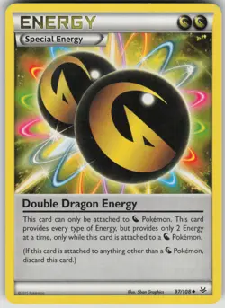 Pokemon TCG Double Dragon Energy Uncommon XY - Roaring Skies 97/108 - Image 1