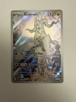 N's Reshiram 167/159 Journey Together Pokemon Illustration Rare - Image 1
