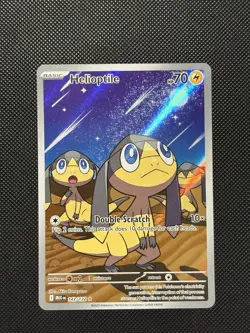 Pokemon Mega Evolutions - Helioptile - 143/132 - Illustration Art Rare - M/NM - Image 2