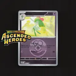 Pokemon TCG Kirlia 088/217 | Ascended Heroes | Love Ball Reverse Holo | NM - Image 1