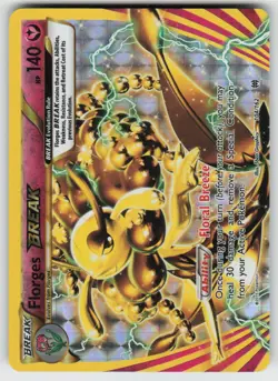 Florges BREAK 104/162 BREAK Rare BREAKthrough Pokemon Holo Near Mint - Image 1