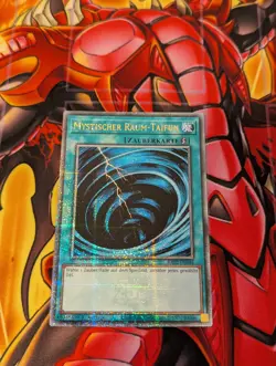 Mystical Space Typhoon-Quarter Century Secret Rare-RA02-EN048-German-Yugioh! - Image 1