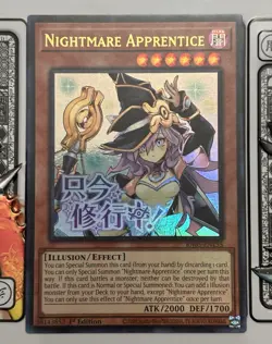 Yugioh! Nightmare Apprentice RA05-EN135 Ultra Rare 1st Edition NM - Image 1