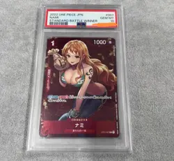 PSA 10 NAMI ST01-007 Battle Champion Standard Promo ONE PIECE Card Game Japan - Image 1