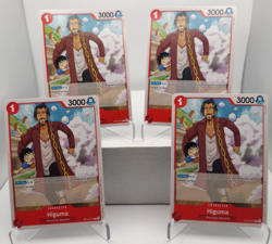 Higuma Playset - OP13-013 x4 - Carrying On His Will - One Piece TCG - English - Image 1