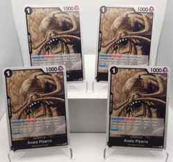 Avalo Pizarro Playset - ST27-001 x4 - Starter Deck 27 - One Piece TCG - English - Image 1