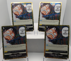 I Have My Crew!! Playset ST14-016 x4 - PRB02 Pirate Foil Reprint - One Piece TCG - Image 1