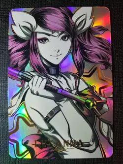 Luxanna League of Legends Goddess Anime Waifu Holo Art Card ACG Carddass Sexy - Image 1