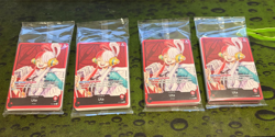 x4 SEALED One Piece TCG Card Game Film Red Uta Promo PACK - Image 1