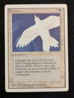 Purelace - Unlimited - LP - Magic the Gathering - MTG - White - Interrupt - Image 1