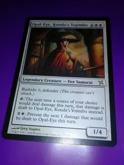2x Opal-Eye, Konda's Yojimbo - Betrayers of Kamigawa - NM - MTG - Image 1