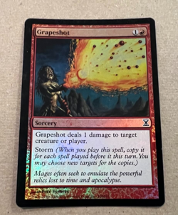 Foil - Grapeshot - Time Spiral - MTG - Magic the Gathering - LP - Image 2