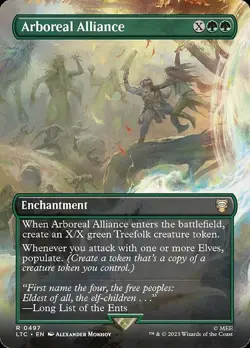 MTG Arboreal Alliance [LTC] #497 FOIL en - Image 1