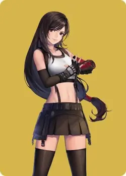 Tifa, Martial Artist Art Card 52 Art Series: FINAL FANTASY NM EN - Image 1