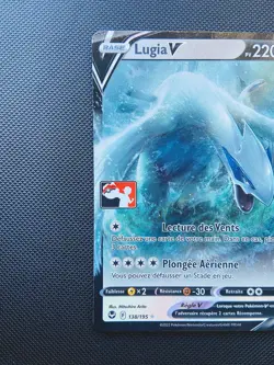 Carte Pokemon Lugia V 138/195 league STAMP Prize Pack Series 3 Recompense ligue - Image 2