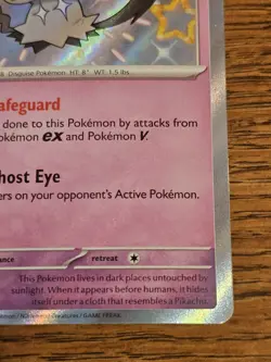 Pokemon TCG Mimikyu 160/091 Shiny Rare Paldean Fates NM - Image 5