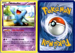 Wobbuffet 36/119 Uncommon Phantom Forces Pokemon Moderately Played - Image 3