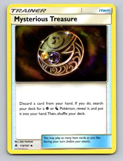 MYSTERIOUS TREASURE 113/131 UC FORBIDDEN LIGHT POKEMON NM - Image 1