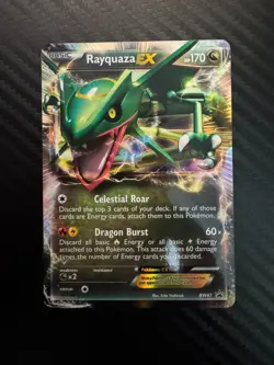 Pokemon • Rayquaza EX BW47 BW 47 Promo Ultra Rare Holo ENG NM Black Star NM - Image 2